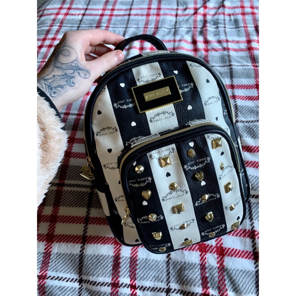 🎉Betsy Johnson Striped Mini Backpack🎉